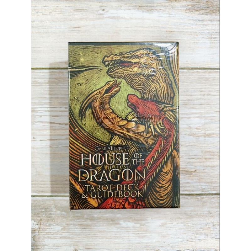 House of Dragon Tarot Deck amd Guidebook ไพ่ยิปซีแท้ลดราคา ไพ่ยิปซี Tarot Oracle Cards