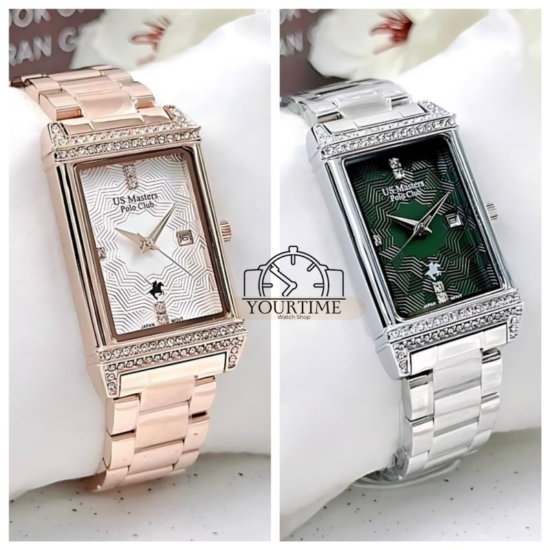 US MASTER Polo Club นาฬิกาข้อมือผู้หญิง แท้💯💖USM-230719