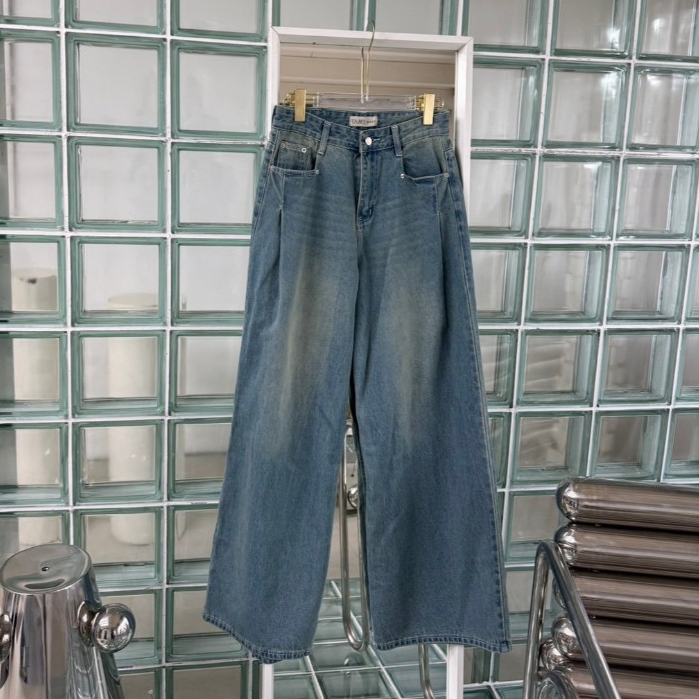 Onny Jeans กางเกงยีนส์ขากระบอกใหญ่ งานSize (S-3XL) สาวอวบใส่ได้ AOMMKOSHOP - P08