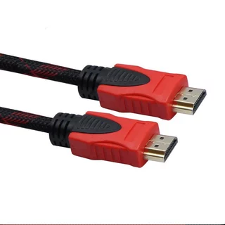 สาย HDMI 1.4 สายถักแดง คุณภาพ ทนทาน ขนาด 1.5เมตร 3เมตร 5เมตร 10เมตร 15เมตร พร้อมส่งใน 24 ชั่วโมงจร้า