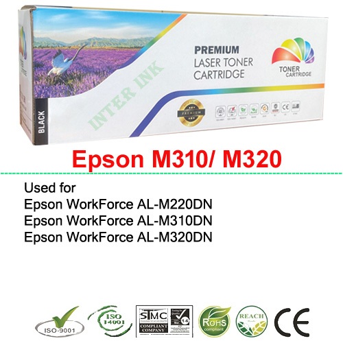 หมึกพิมพ์ Epson AL-M220DN / AL-M310DN / AL-M320DN (M310/ M320) สีดำ Color Box