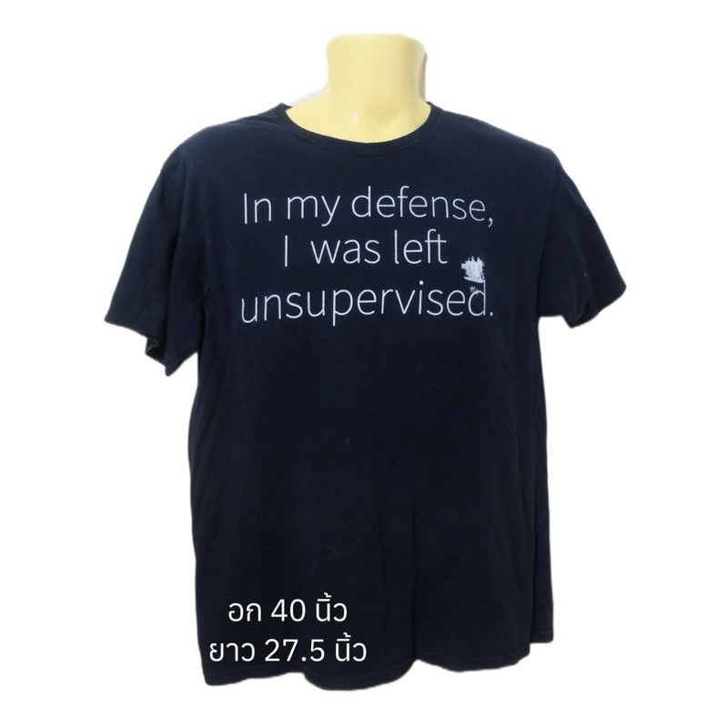 เสื้อมือสอง SPENCERS size L - in my defense