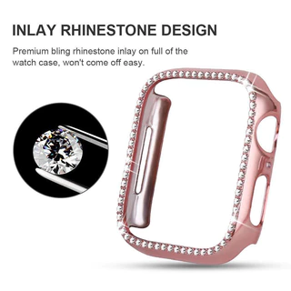 เหมาะสำหรับI-Watch 11 10 9 SE 8 7 6 5 4 3 2 1 Hollow Diamondป้องกันกรณีกรณี49มม.46มม.44มม.45มม.40มม.38มม.41มม.42มม.