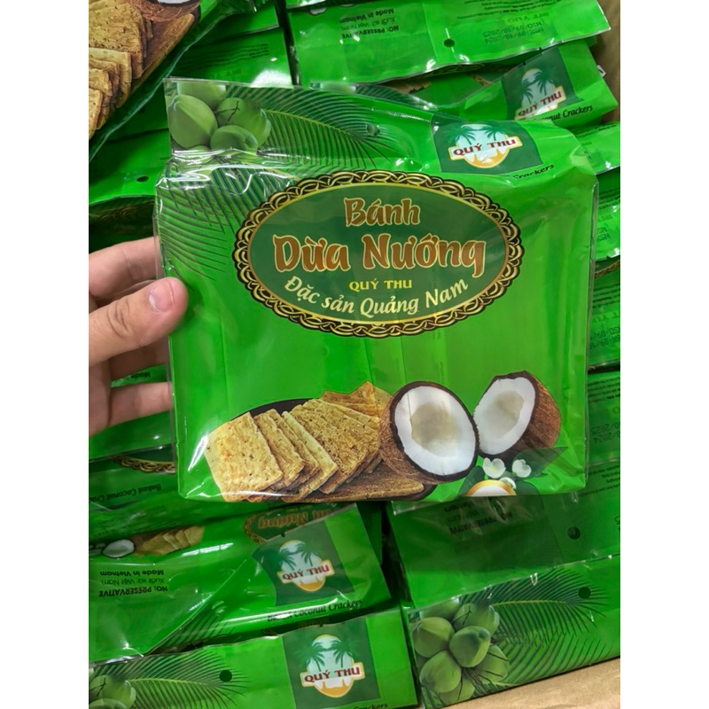 ข้าวเกรียบมะพร้าวเวียดนาม 150 กรัม/ Bánh dừa nướng Quảng Nam 150 g.