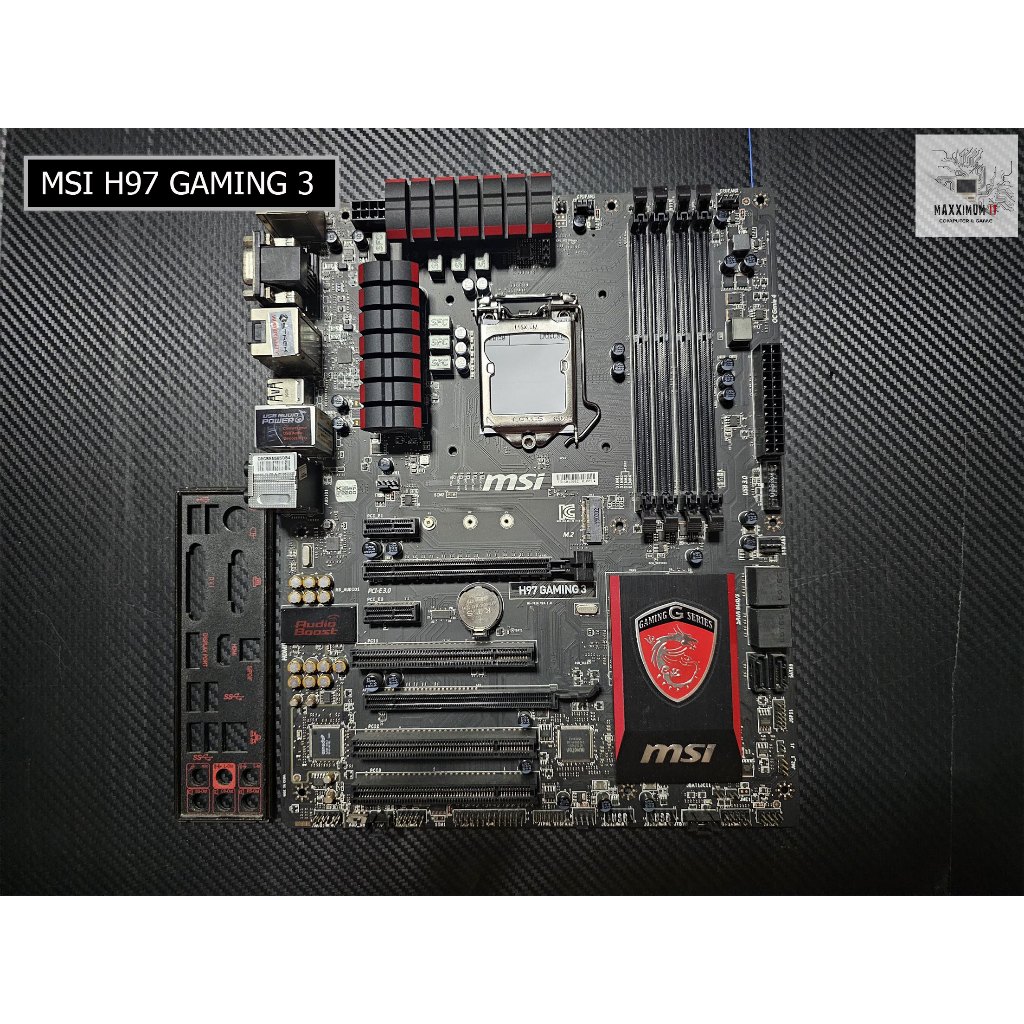 MAINBOARD (เมนบอร์ด) Socket 1150 MSI H97 GAMING 3 (มือสอง)