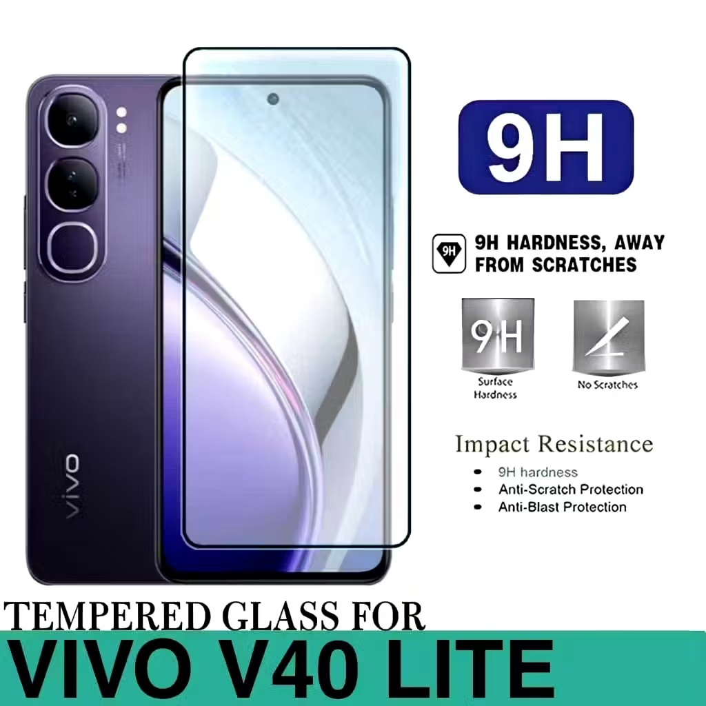 Vivo Y300 5G/Vivo Y200 5Gตรงรุ่น(พร้อมส่งในไทย)ฟิล์มกระจกเต็มจอVivo V40 Lite/Vivo Y19S/Vivo Y200 5G