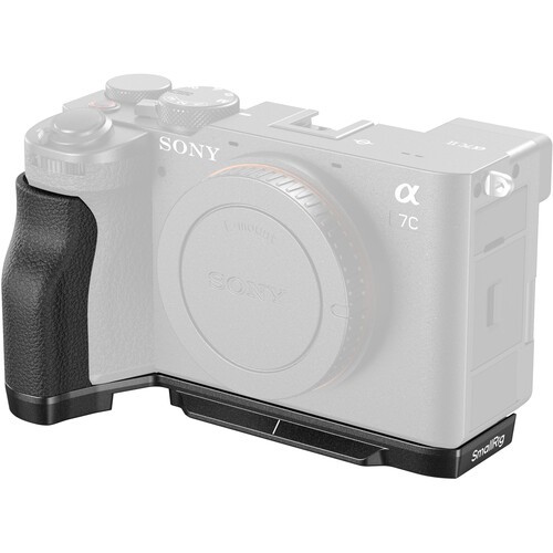SmallRig 4797 L-Shape Mounting Plate with Silicone Grip for Sony a7C II & a7CR by Fotofile