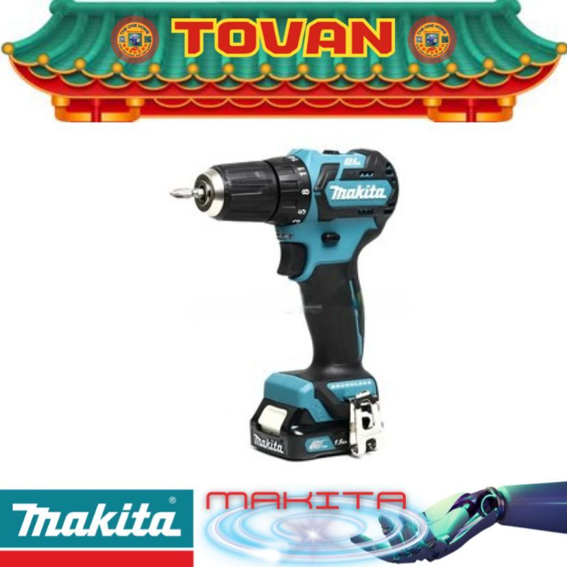 MAKITA รุ่น DF332DWYE สว่านไขควงไร้สาย 12 โวลต์ # ออก..ใบเสร็จ-ใบกำกับภาษี..ได้ครับ..