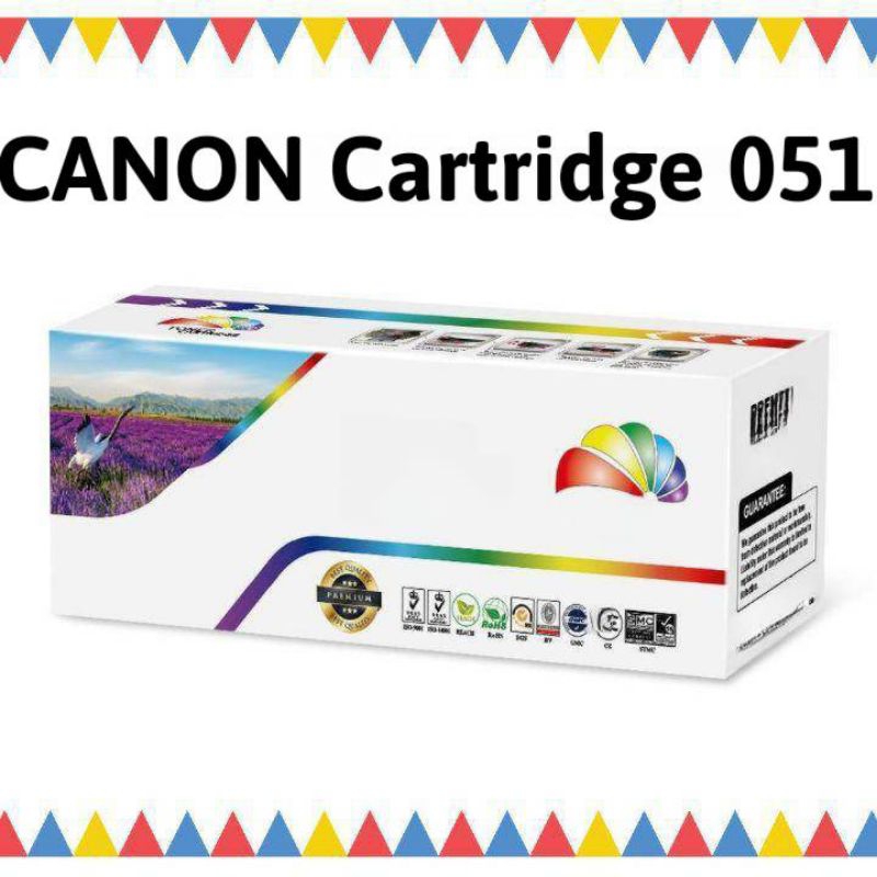 CANON Cartridges 051 กล่องคัลเลอร์ บ็อก ตลับหมึกเทียบเท่า