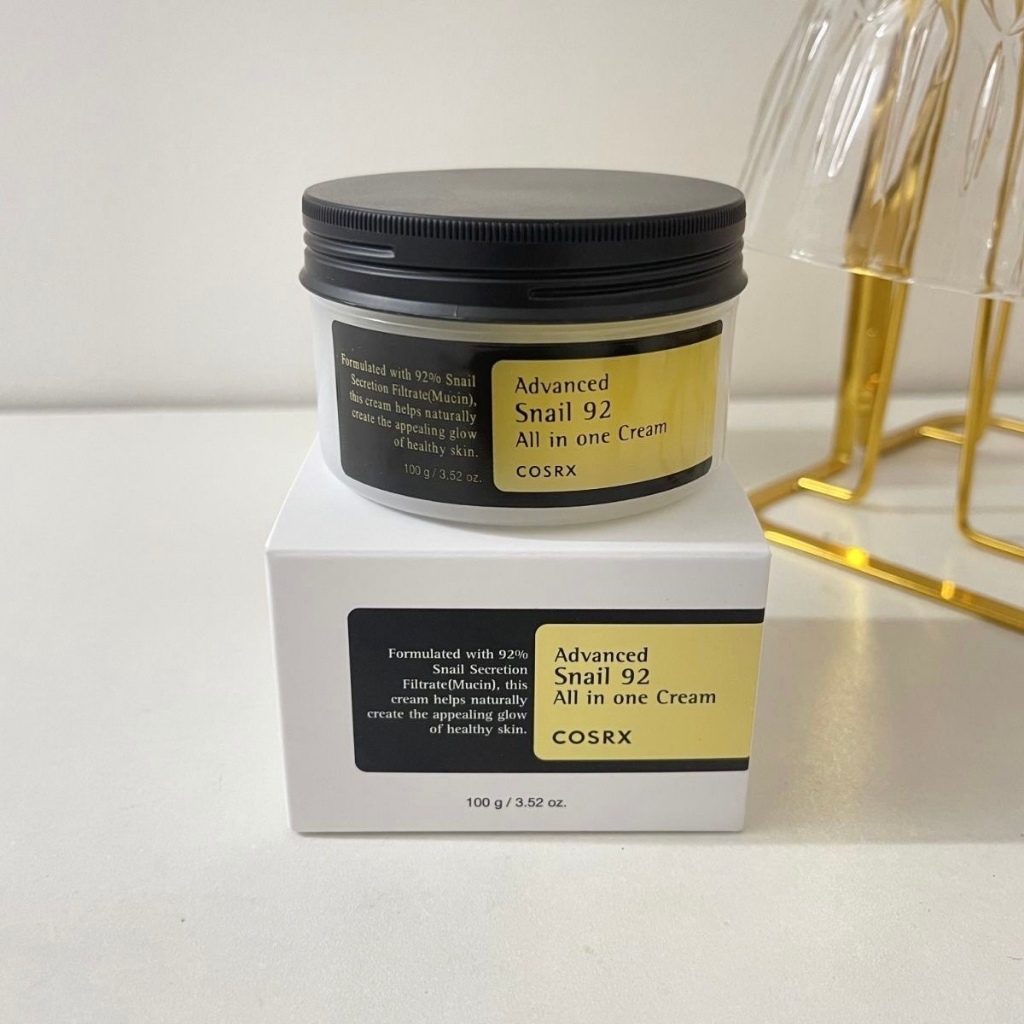 พร้อมส่งCOSRX Advance Snail 92 All in one Cream ขนาด100ml.ครีมบำรุงผิวหน้า สกัดจากเมือกหอยทาก 92% ให