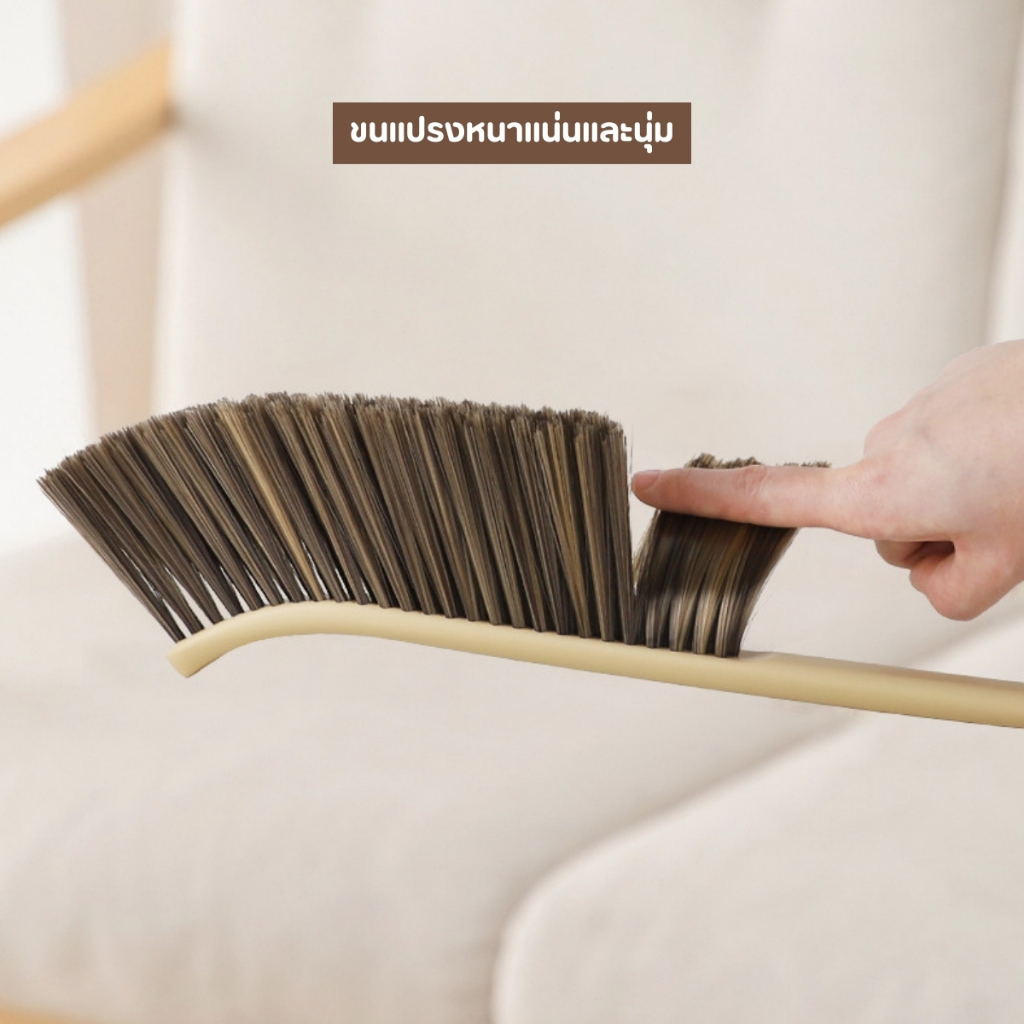 THEWIN แปรงปัดฝุ่น ไม้ปัดฝุ่น แปรงปัดฝุ่นอเนกประสงค์  แปรงขนพลาสติก PET คละสี ขนแปรงหนาแน่นและนุ่ม - รูปที่ 3