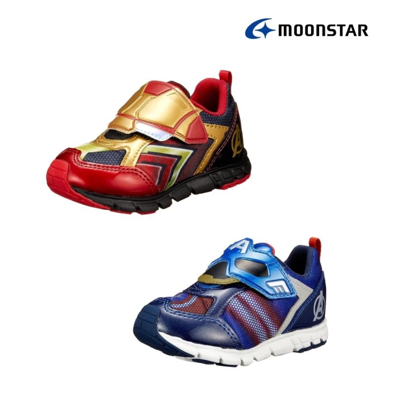 รองเท้าเด็ก รองเท้าผ้าใบ จากญี่ปุ่น  moonstar : Moonstar Marvel Sneakers