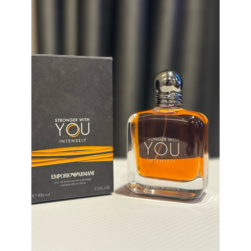 Emporio Armani Stronger With You Intensely น้ำหอมแท้แบ่งขาย กลิ่นที่มาแรงในตอนนี้ มีก้นขวดขาย