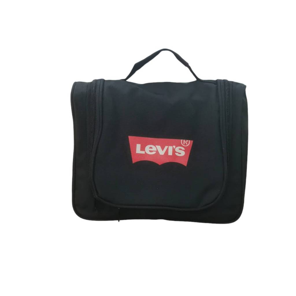 กระเป๋าใส่อุปกรณ์อาบน้ำ กระเป่าเครื่องสำอางค์สำหรับเดินทาง อุปกรณ์แขวนในห้องน้ำ Levi's TOILETRY BAG