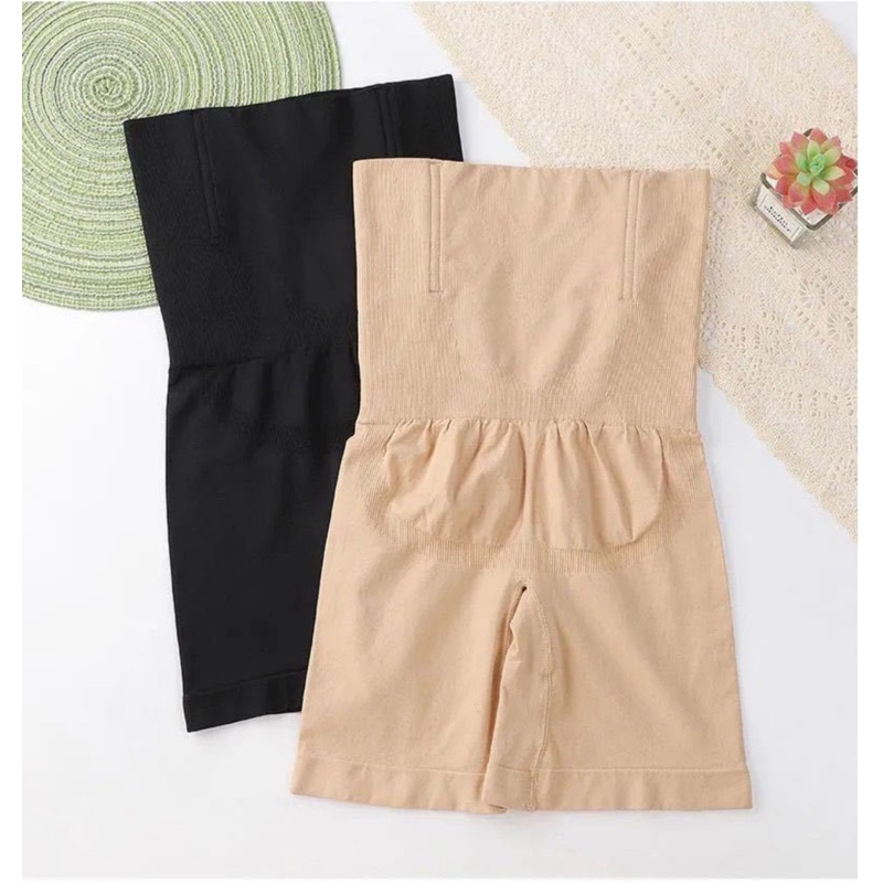 ซับในเอวสูงมีแกนกันม้วนผ้านิ่มใส่สบาย พร้อมส่ง(318)