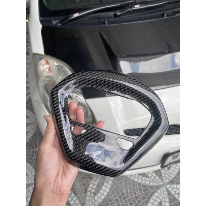 ชุดแต่งคาร์บอน 4 ชิ้น Honda Giorno ลาย2 ครอบไมล์ ไฟหน้า โลโก้ ไฟท้าย thumbnail 4