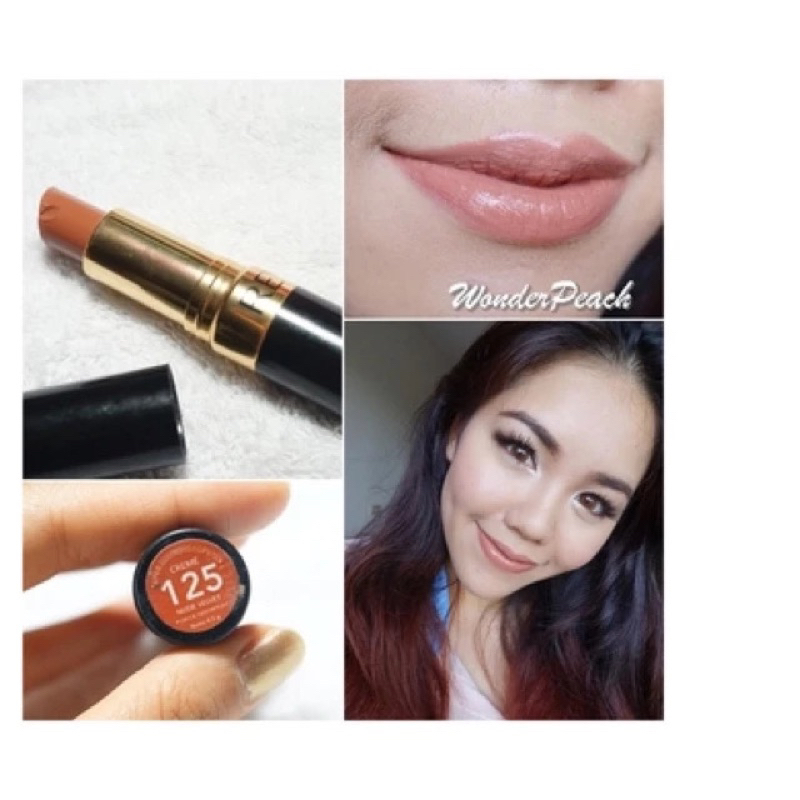 REVLON Super Lustrous Lipstick Creme 4.5g #125 Nude Velvet.