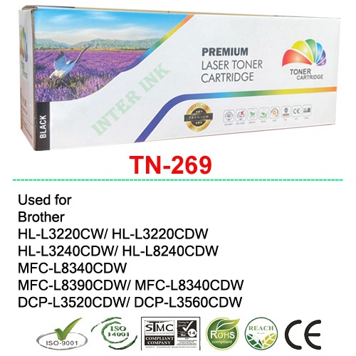 หมึกเลเซอร์ Brother DCP-L3520CDW/ DCP-L3560CDW (TN-269) Full Color