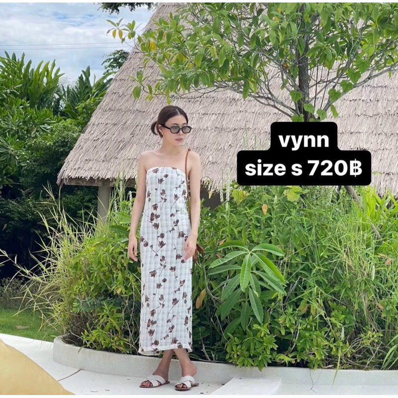 เดรส Vynn Official ส่งต่อ #Vynnofficial New in pack ของใหม่ size S