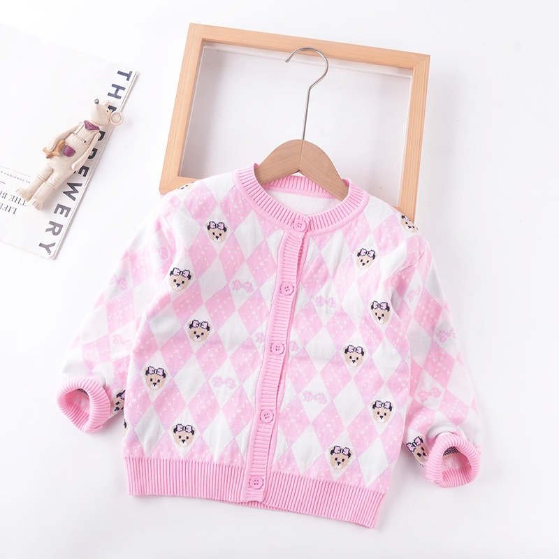 เสื้อคลุม เสื้อกันหนาวเด็ก เสื้อสเวตเตอร์และคาร์ดิแกน  N4402  (2-14 ขวบ)