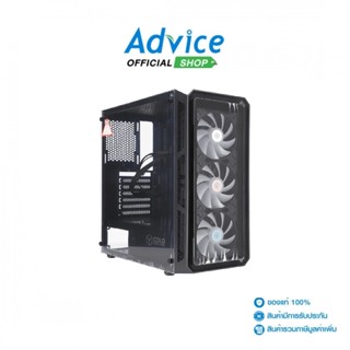 COLD COOL ATX CASE (เคสคอมพิวเตอร์) (NP) CASE CE4 BLACK - A0…