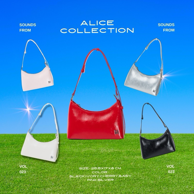 ส่งต่อ กระเป๋า Alice-cherry