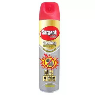 Sargent ซาเจ้นท์ สเปรย์ไล่หนู หยุดเชื้อโรค เป็นมิตรกับสัตว์เลี้ยง ขนาด 600 มล. 1 กระป๋อง By Mega Mall
