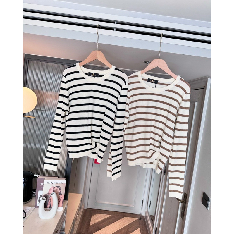 Seeingstudio | Smith knit top เสื้อไหมพรมลายริ้ว