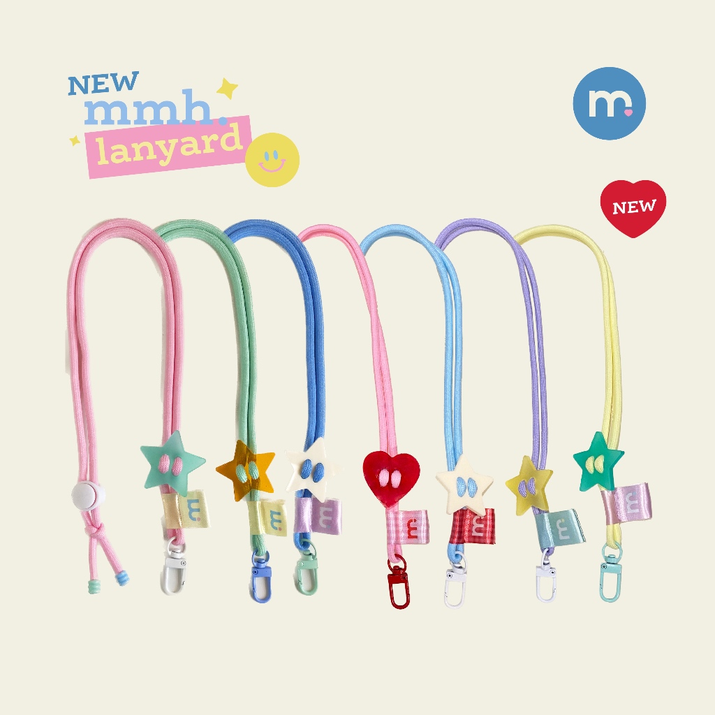 mmh lanyard สาย คล้องคอ สายห้อยบัตร | mmheartstore