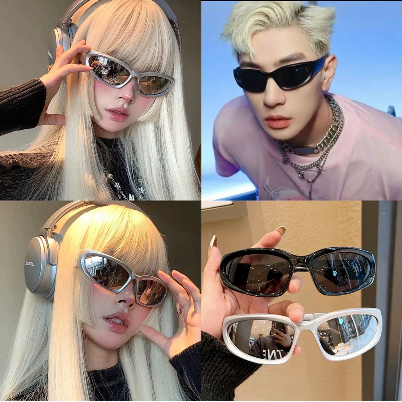 มีส่งด่วน 🇹🇭 แว่นตากันแดด แว่น Y2K Sunglasses 2024