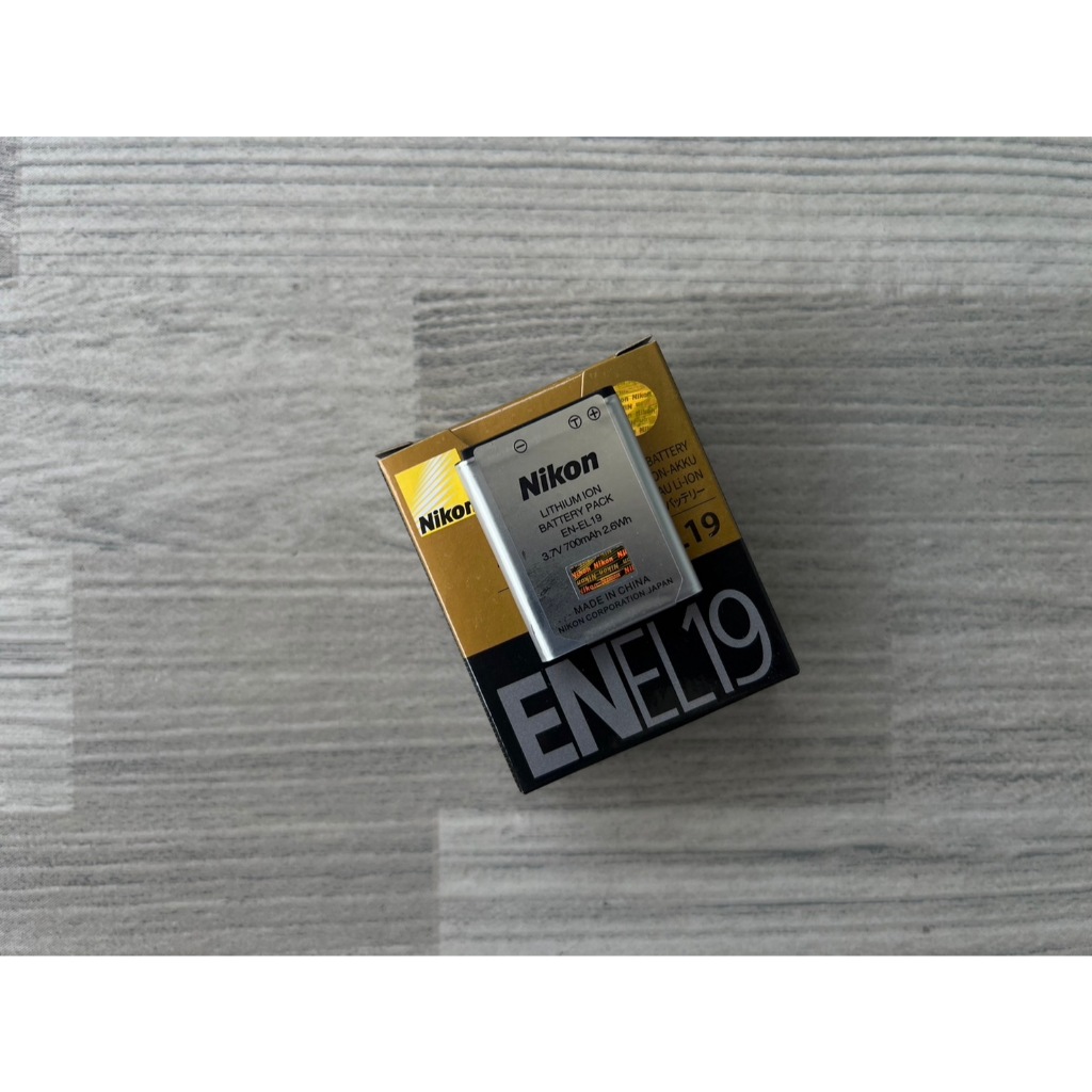 ⚡ส่งจากไทย⚡Nikon EN-EL19 แบตเตอรี่กล้อง Nikon รุ่น EN-EL19 มือ 1 พร้อมกล่อง