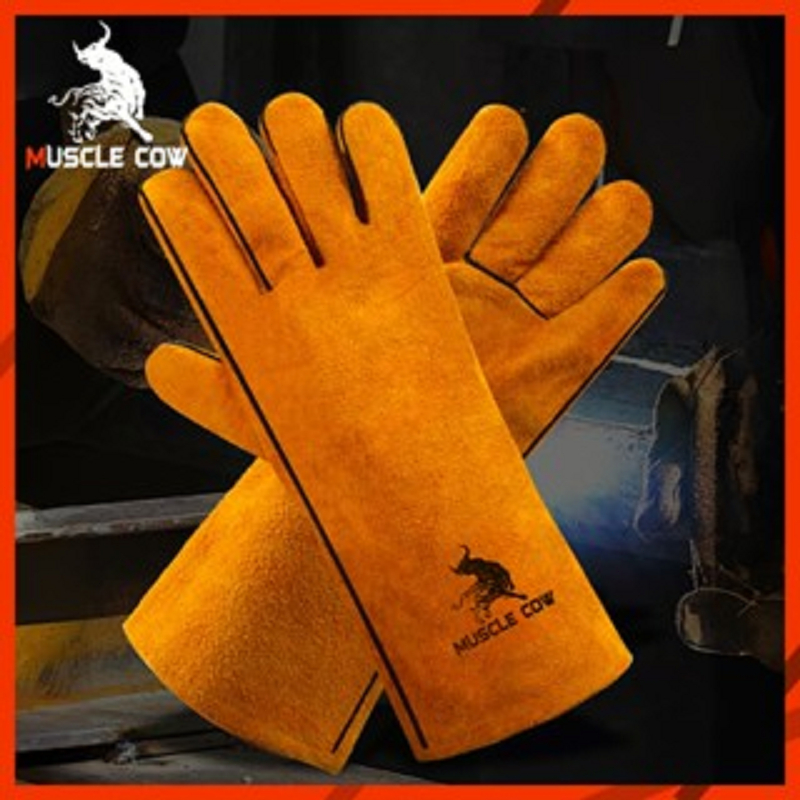 ถุงมือหนังงานเชื่อม 10.5