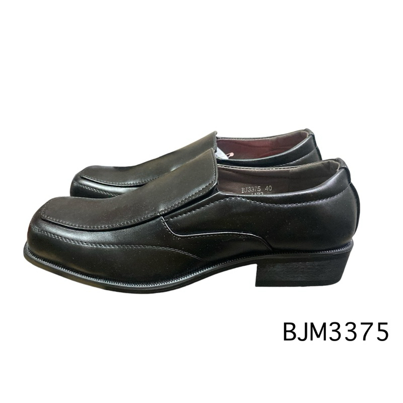 รองเท้าคัชชูผู้ชายสีดำBaoji