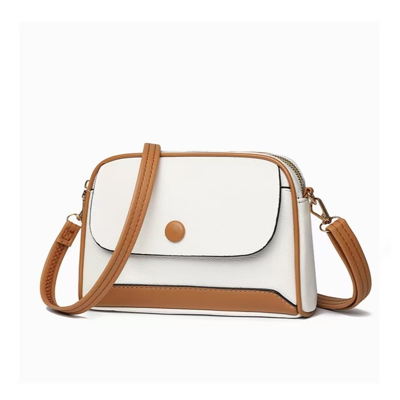 [PG7305] กระเป๋าสะพายข้างแฟชั่นผู้หญิง หนังPUสไตล์เรียบหรู พร้อมส่งจากไทย