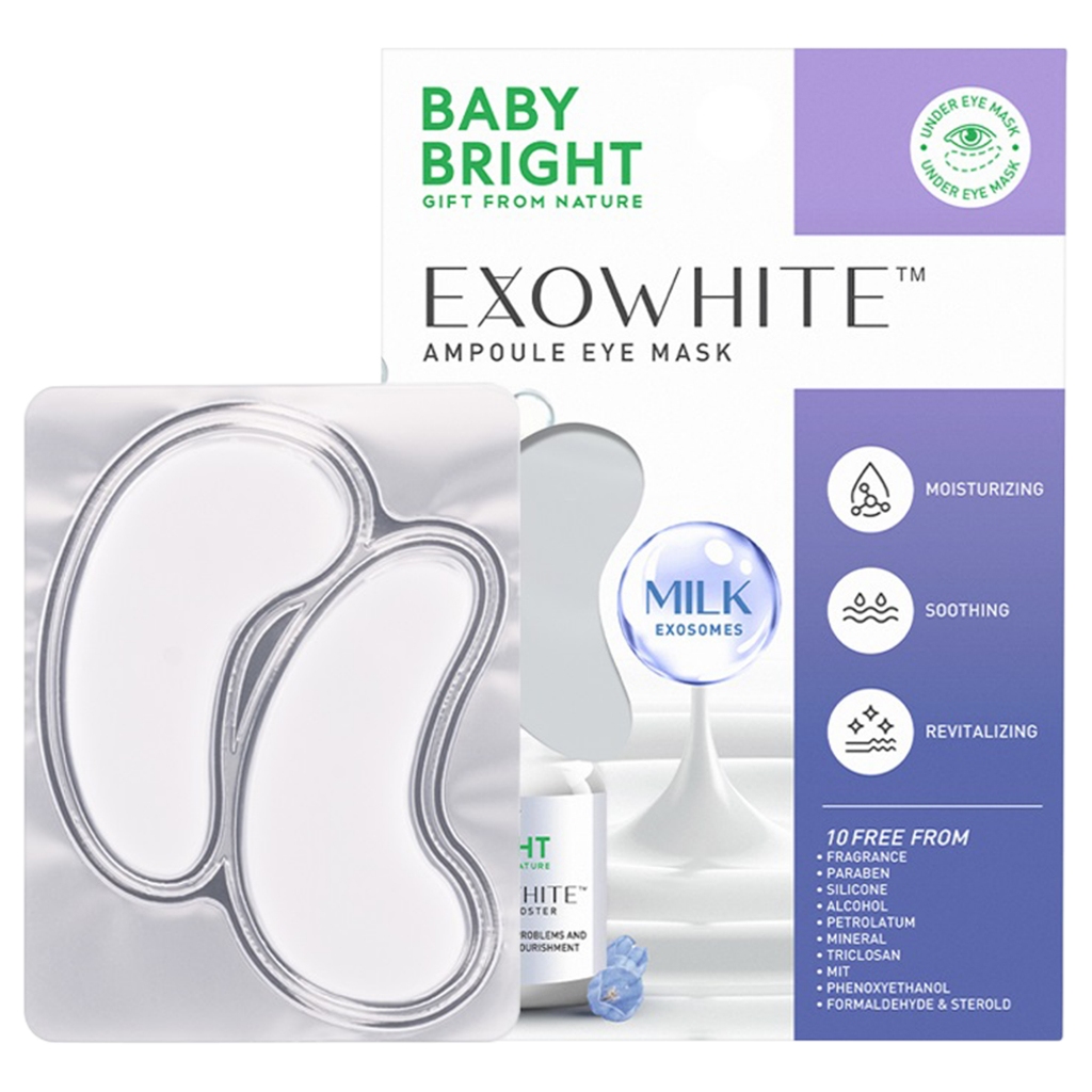BABY BRIGHT - Exowhite Ampoule Eye Mask 2.5g x 1Pair (0.01g.) เบบี้ไบร์ท เอ็กซ์โซไวท์แอมพูลอายมาสก์ 2.5g x 1คู่ - รูปที่ 2