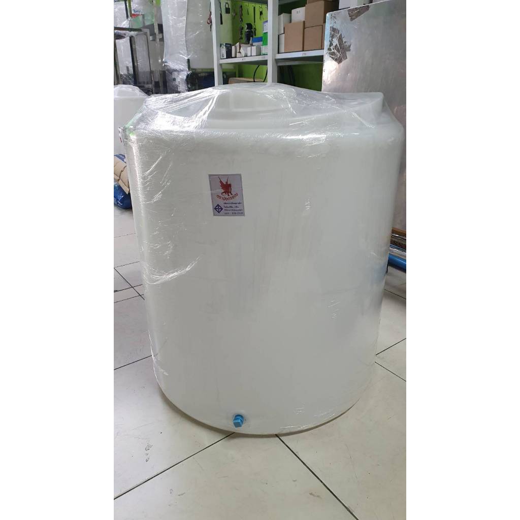 ถัง PE 200 ลิตร สีขาว เกลียว 4 หุน (ออเดอร์ได้ครั้งละ 1 ถัง)