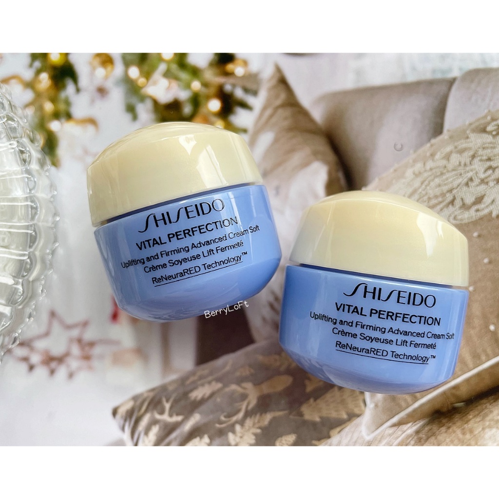 SHISEIDO Vital-Perfection Uplifting and Firming Advanced Cream Soft 15 ml.