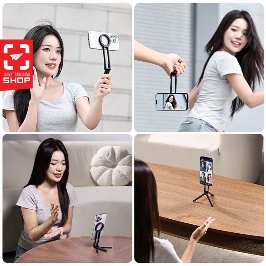 ขาตั้งสมาร์ทโฟน Ulanzi - MA30 Carabiner-Mounted Phone Tripod M030
