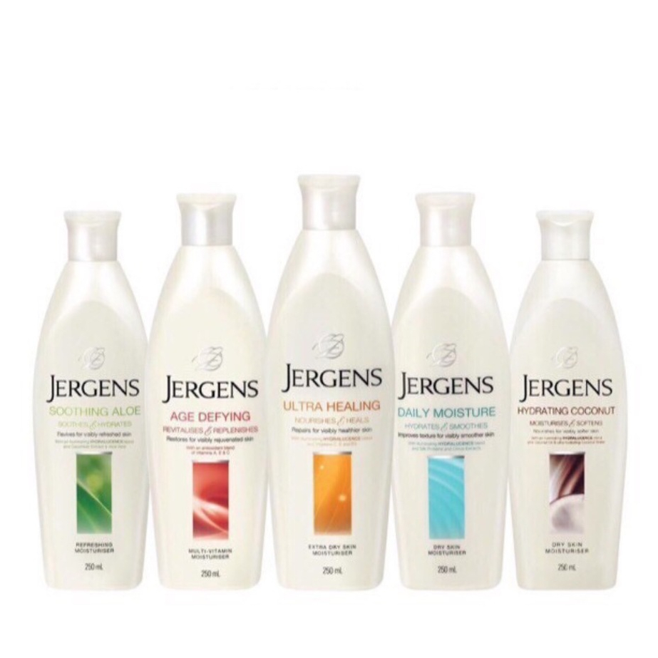 Jergens Lotion Moisturizer เจอร์เก้นส์ โลชั่น มอยส์เจอไรซ์เซอร์