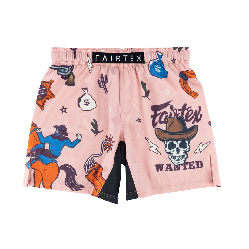 Fairtex กางเกง กางเกงกีฬา กางเกงมวย รุ่นพิเศษ AB23 Board Shorts - Pink
