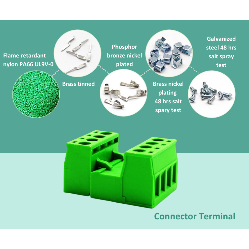 Connector Terminal 2 Pole/ 3 Pole / 4 Pole