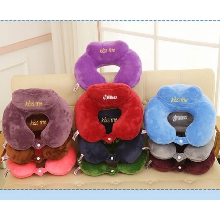 หมอนรองคอ Kissme หมอนรองคอแบบพกพา