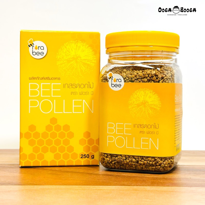 เกสรผึ้ง เกสรดอกไม้ Bee Pollen 250g. Fora Bee