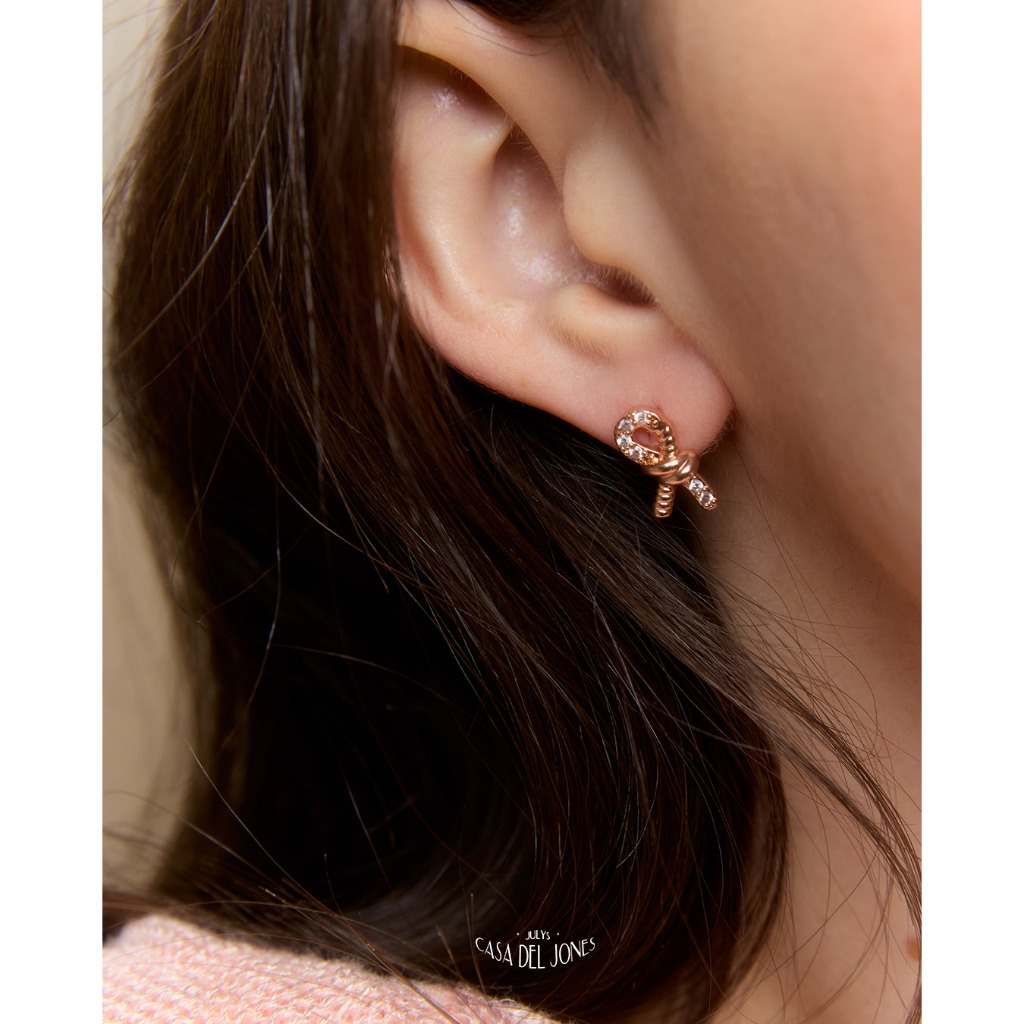 Julys - skipping rope earrings