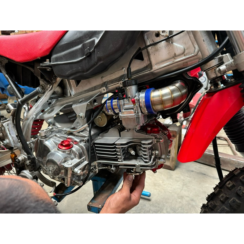 ชุดไอดีโม ksr  คอหลีดโมสแตนเลส ชุดกรองโมสแตนเลส ksr พร้อมแป้น - รูปที่ 5