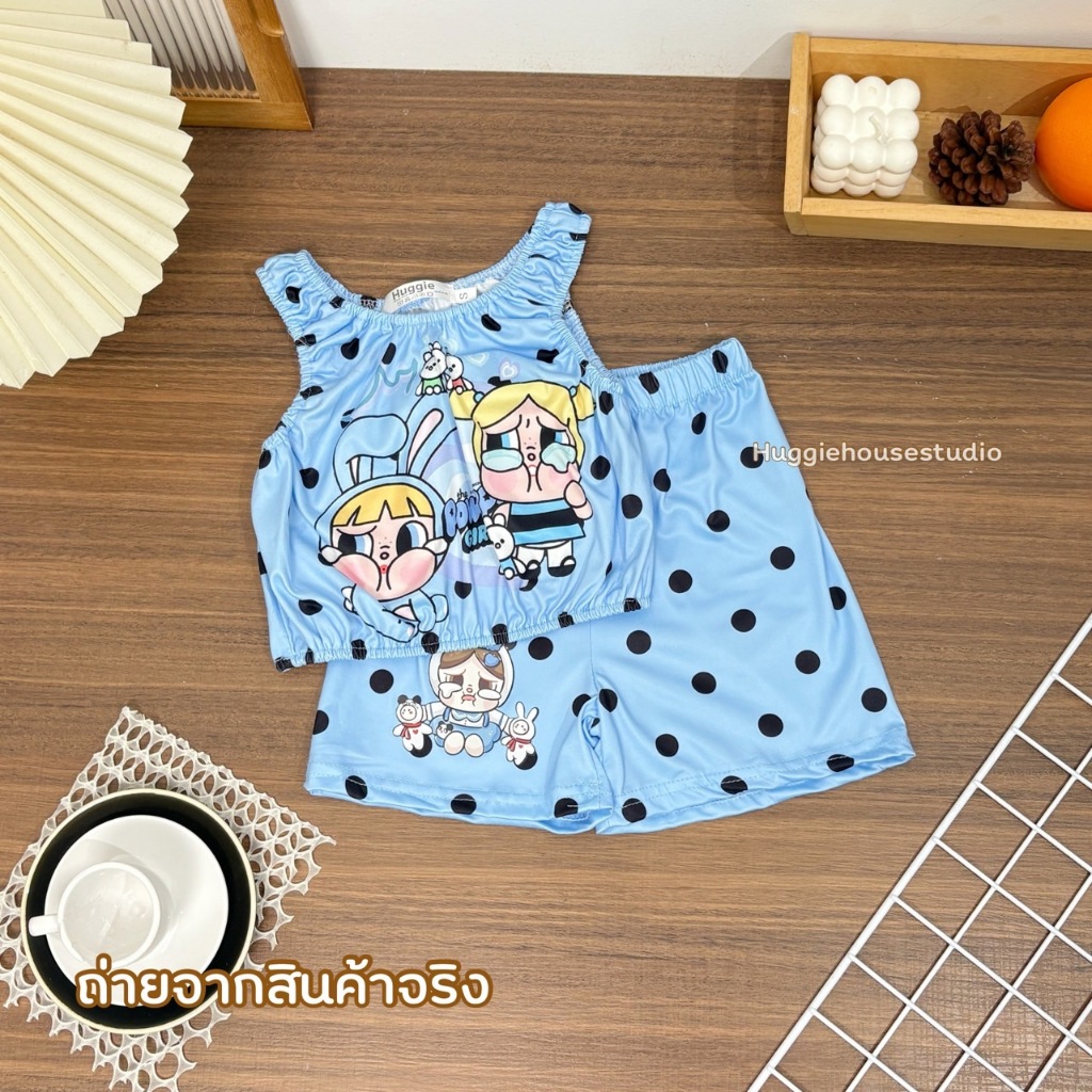 พร้อมส่ง น67-น70  3842 เซทลายจุด - รูปที่ 5