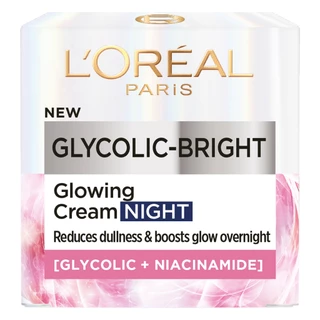 L'OREAL - Glycolic-Bright Glowing Cream Night 50 ml.