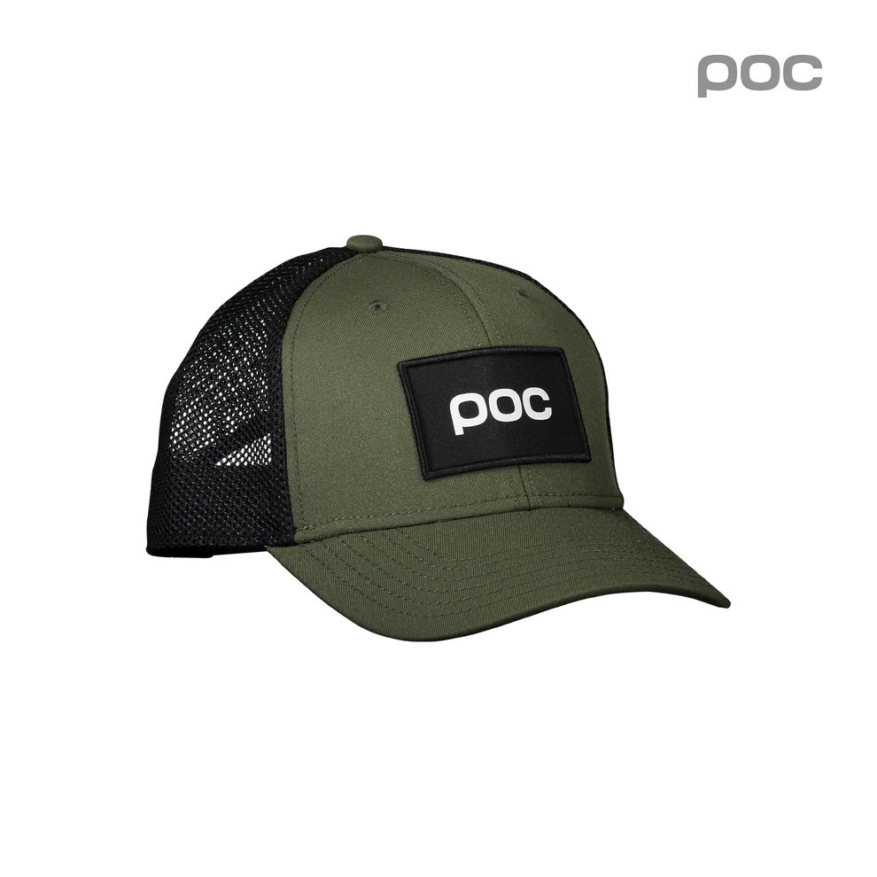 POC Trucker Cap Uranium Black , Epidote Green