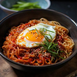Ichiban Spicy Korean Ramen - ซอสเผ็ดเกาหลี ราเมน (บะหมี่​กึ่ง​สำเร็จรูป-เส้นสด)