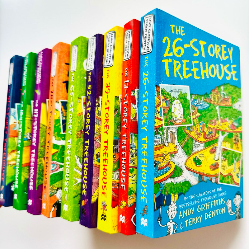 The 13 26 39 52 65 78 91 104 117 Storey Treehouse, Tree House 9 Books, Paperback